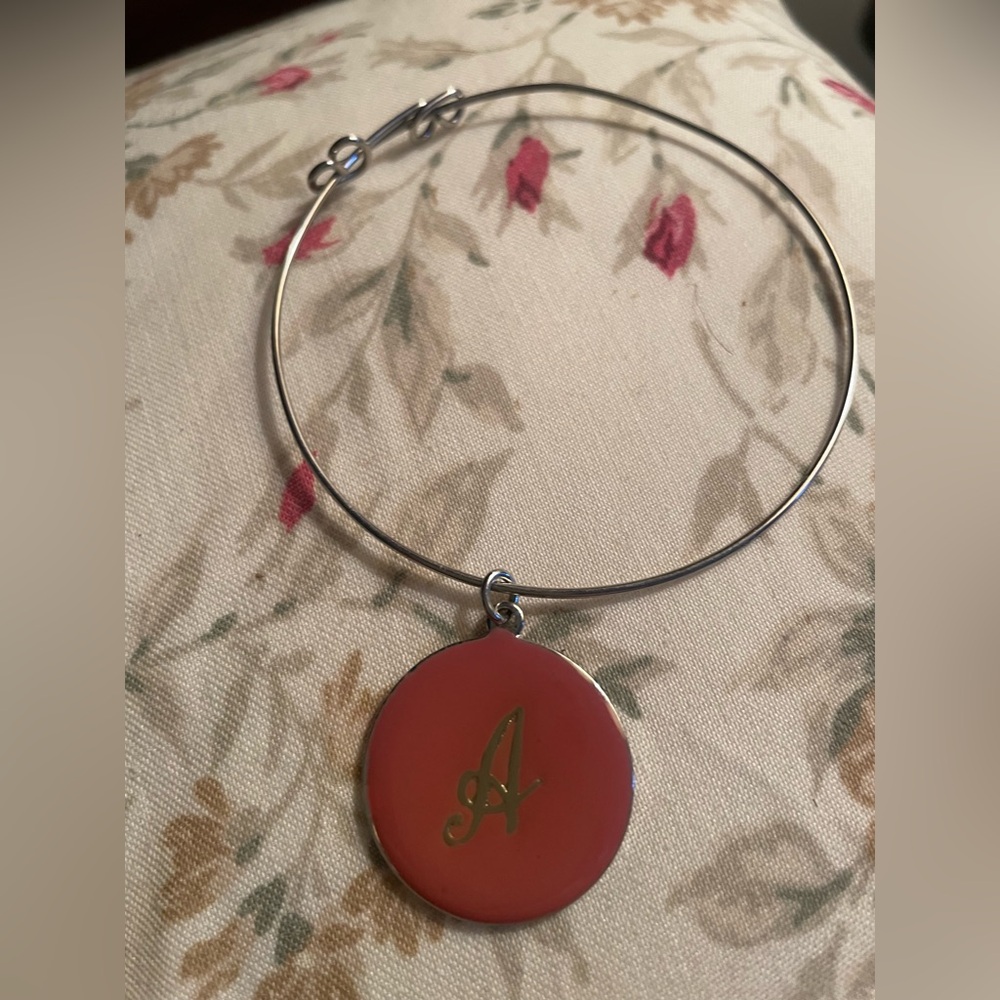 Chic Silver Disc Bangle